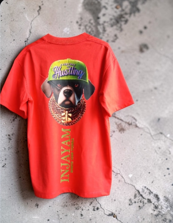 Nja Yam Short Sleeve Tee (Orange)