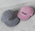 INJAYAM Striped Camp Cap – Pink